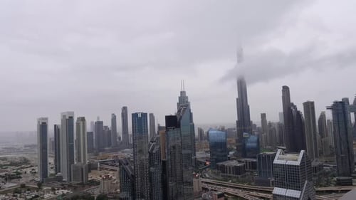 Video about skyscrapers in the city of Dubai United Arab Emirates