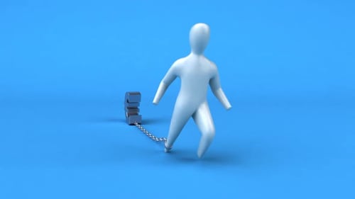 Símbolo de carga: animación 3D