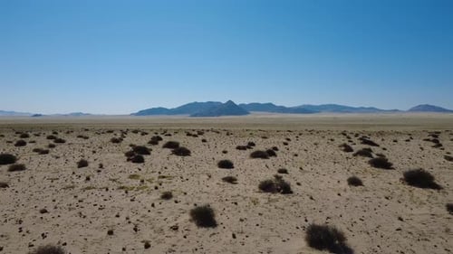 Vast Desert Landscape in Namibia
