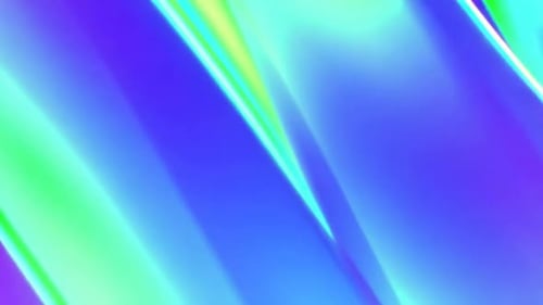 Lebendige, irisierende, holographische, fließende Gradientenschleife
