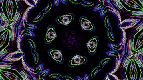 Neon Kaleidoscope 2