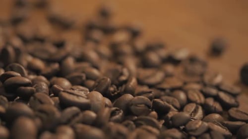 Coffee Beans Close Up
