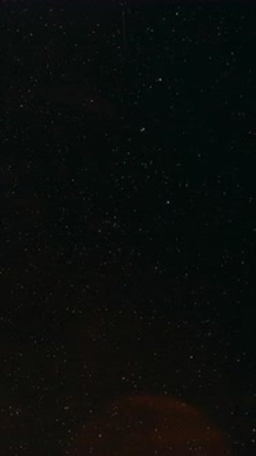 Wide Shot of Stars in Night Sky
