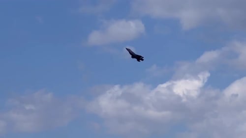 Air show Jet does ultra slow fly gy
