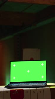 Vertical Video Chroma Key Notebook and Shooting Range Customer ...