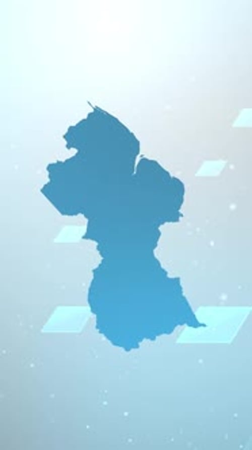 Guyana Map Slider-Hintergrund