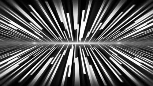 Einfarbige Lichtlinien