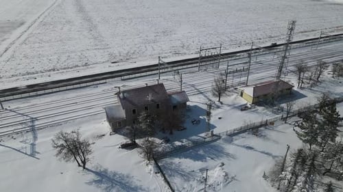 Bahnhof Snowy