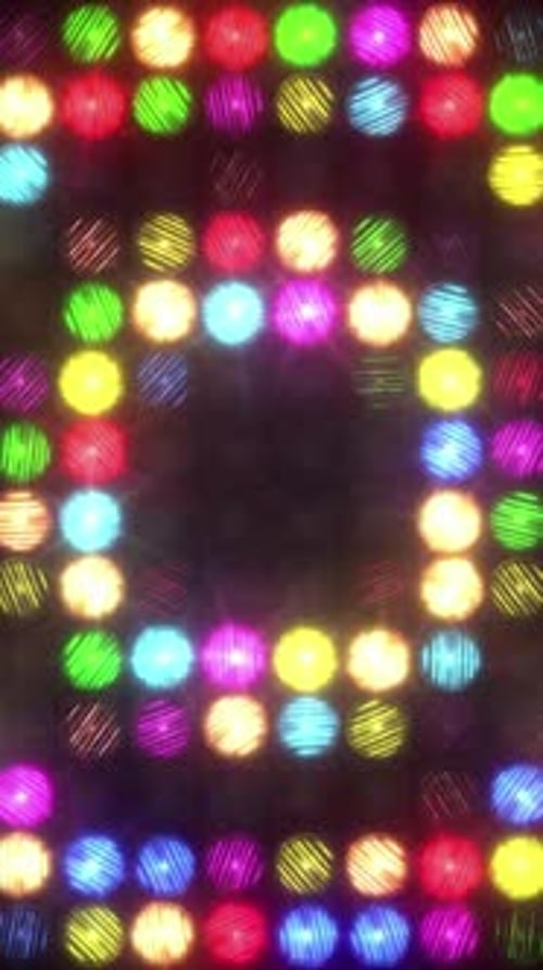 Circles in Multicolored Lanterns