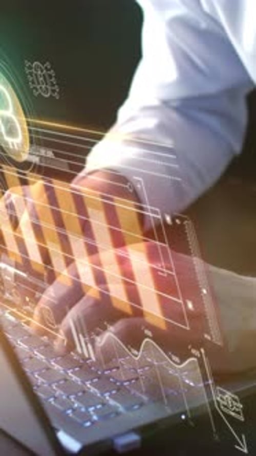 Bitcoin and Crypto Trading on a Laptop