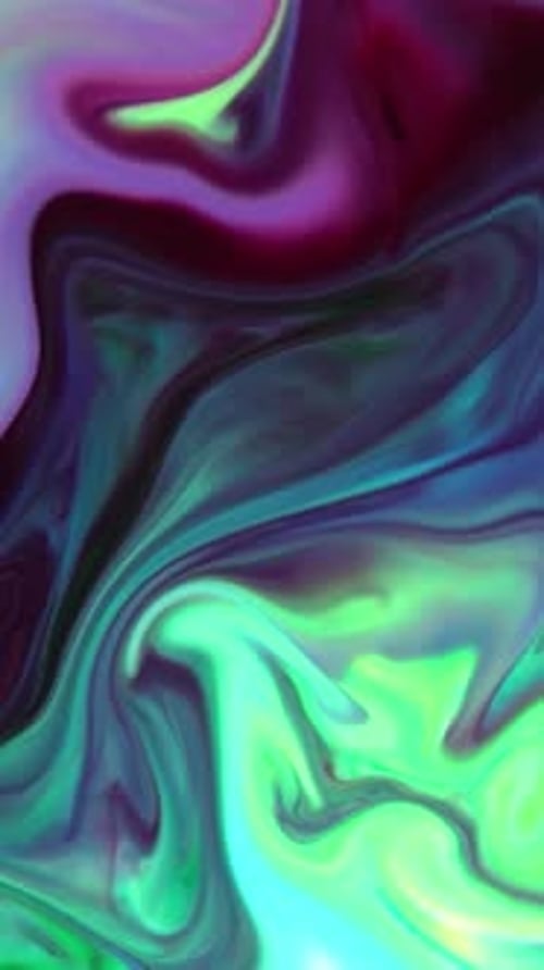 Vertical Colorful Pattern Of Creative Ink Painting Background 26