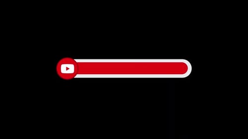 Animated YouTube Subscribe Progress Bar Lower Third