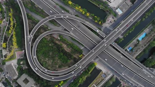 Road Intersection in China
