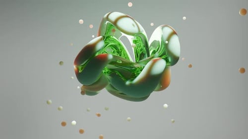 Abstract Shape 3D Loop Animation