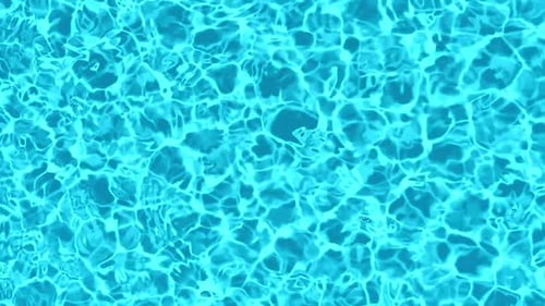 Clear Blue Water Surface with Ripples