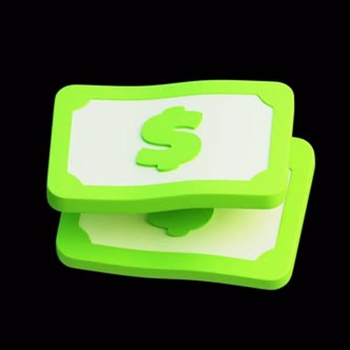 Money 3D Motion Video