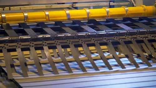 Factory Cardboard Production