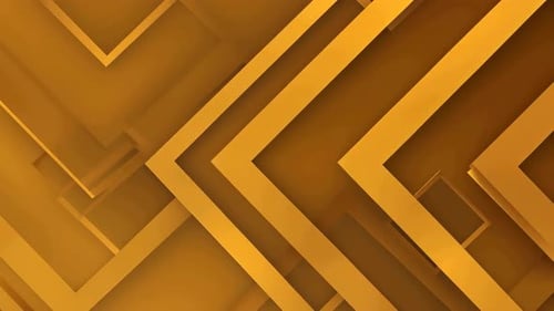 Animation moderne de motifs géométriques géométriques abstraits en 3D