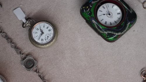 Old pocket watch as Background