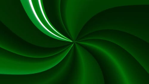 abstract green stripes trendy wave creative smooth silk decoration spiral motion texture background