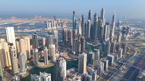 Dubai Marina.