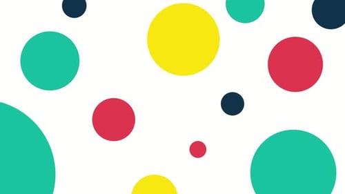 Seamless Multicolored Animated Background