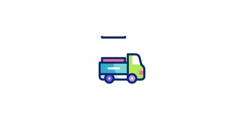 Pickuptruck Animated Icon