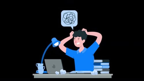 2D Stressed Student Alpha Channel