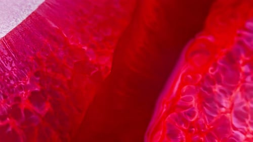 Abstract Liquid Red Matter Background