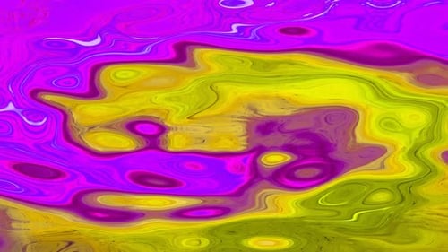 Abstract Fluid Color Swirls Background