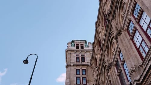Historic Architecture with Ornate Facade, Vienna
