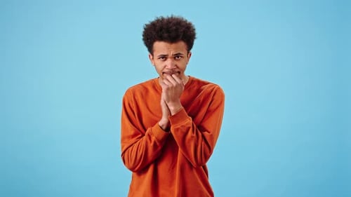 Excited Young Adult Celebrates Success