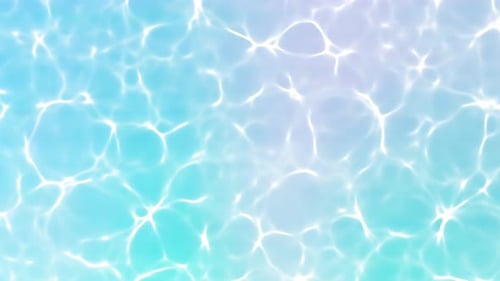 Seamless Water Caustics Loop with Blue and Purple Hues