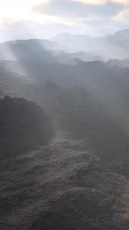 the Dark Land of the Slopes of the Mount Etna