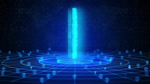 Technologie du cerveau Texte Technologie numérique future Ai Cyber Space Deep Learning Contexte