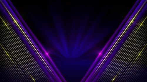 Award Party Stage Stage Glitter Animation Stars Lights Particles Luxury Awards Ceremony Background