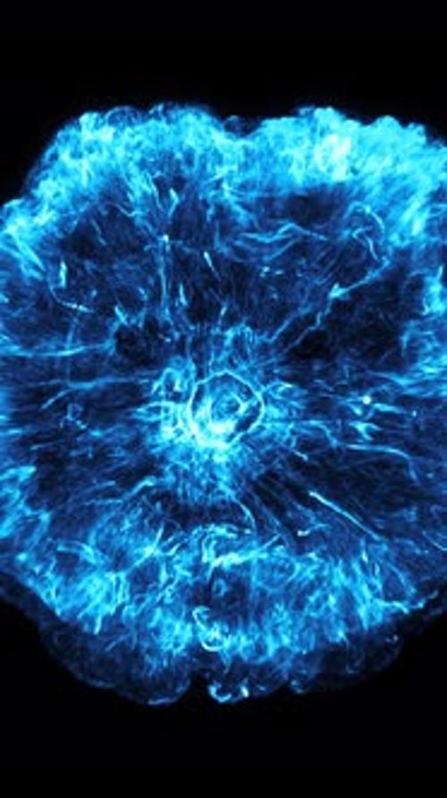 Abstract Blue Energy Burst Transition