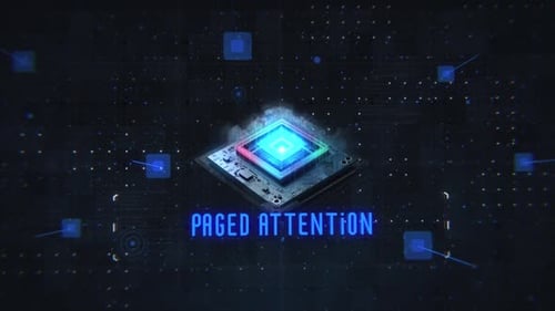 Paged Attention Hi Tech Backgrounds