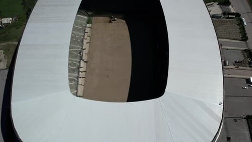 Aerial Football Stadium