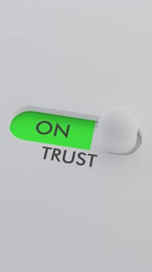 Switching on the TRUST switch Vertical Video