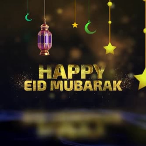 Happy Eid Mubarak Square Opener