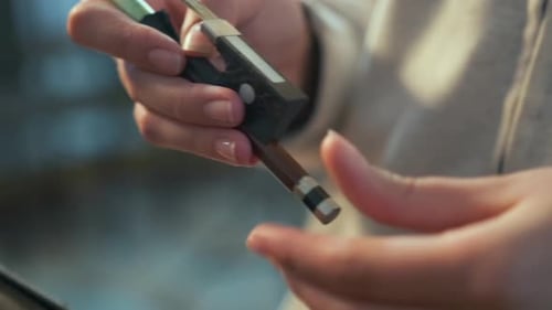 Adjusting the Bow of a Stringed Instrument