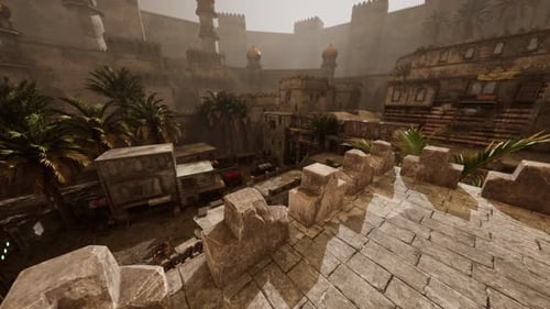 Exploring the Ancient Architecture of a Forgotten City in the Eastern Lands