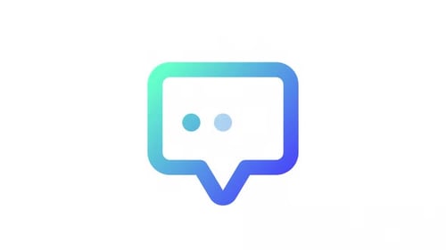 Animiertes Leave Note Gradient UI-Symbol