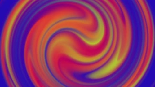 Vibrant Fluid Abstract Swirl Background Animation