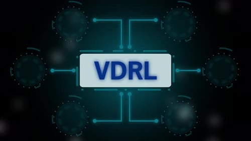 Futuristic Network Diagram Reveals Text and Business Icons