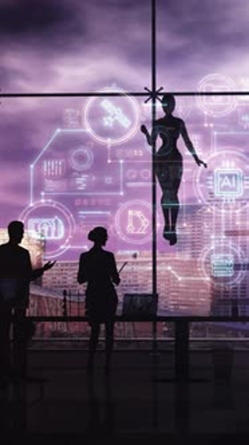 A Plot in Which Artificial Intelligence Leads a Presentation