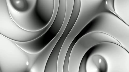 Majestätischer Hintergrund mit weißen Plasmawellen, exklusives, einzigartiges Design, 3D-Rendering, Reflexion