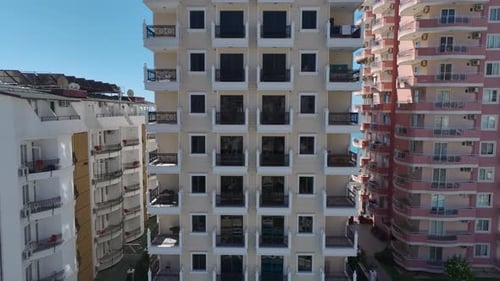 Aerial View Luxury Residential Complex on the First Line of the Coast With Stunning Sea Views