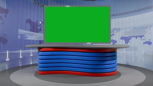 News Studio Hintergrundschleife